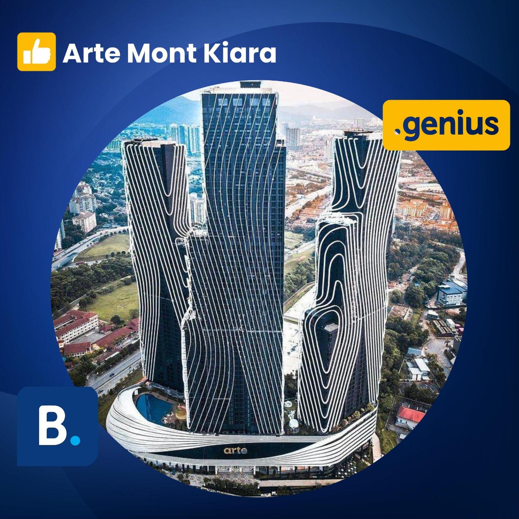 Arte Mont Kiara Kuala Lumpur Apartment Bagian luar foto